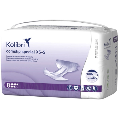 Artikelbild des Artikels “Kolibri comslip premium special, Größe XS/S, 28 Stück “