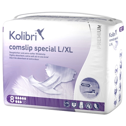 Artikelbild des Artikels “Kolibri comslip premium special, Größe L/XL, 28 Stück “