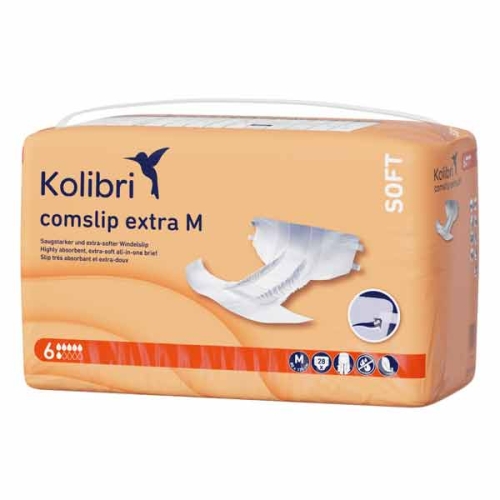 Artikelbild des Artikels “Kolibri comslip soft extra Windelslip, Größe M, 28 Stück “