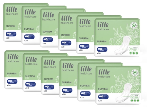 Artikelbild des Artikels “Lille Suprem Light Normal Inkontinenzeinlagen, 12x28 Stück “