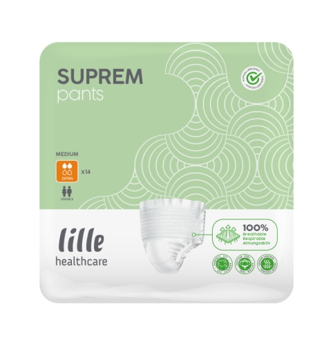 Artikelbild des Artikels “SUPREM PANTS MEDIUM (M) EXTRA, Inkontinenzslips, 14 Stück “