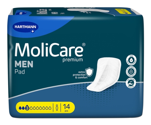 Artikelbild des Artikels “MoliCare Premium MEN PAD 3 Tropfen, 14 Stück “