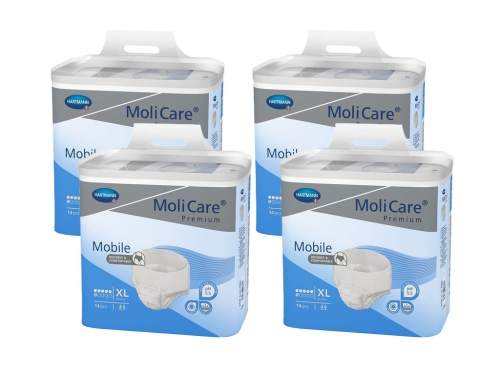 Artikelbild des Artikels “MoliCare® Premium Mobile 6 Tropfen, Größe XL, 4x14 Stück “