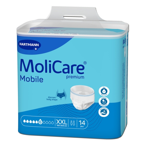 Artikelbild des Artikels “MoliCare® Premium Mobile 6 Tropfen, Größe XXL, 14 Stück “