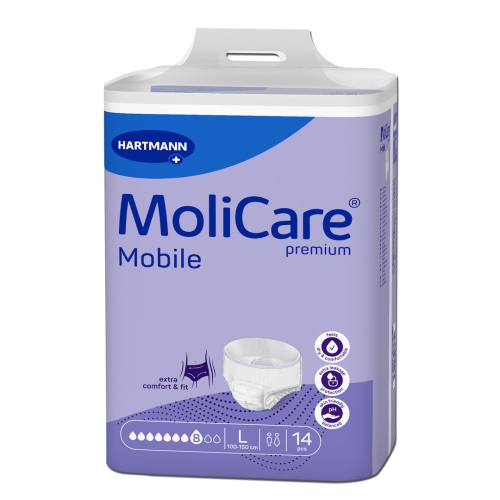 Artikelbild des Artikels “MoliCare® Premium Mobile 8 Tropfen, Größe L, 14 Stück “