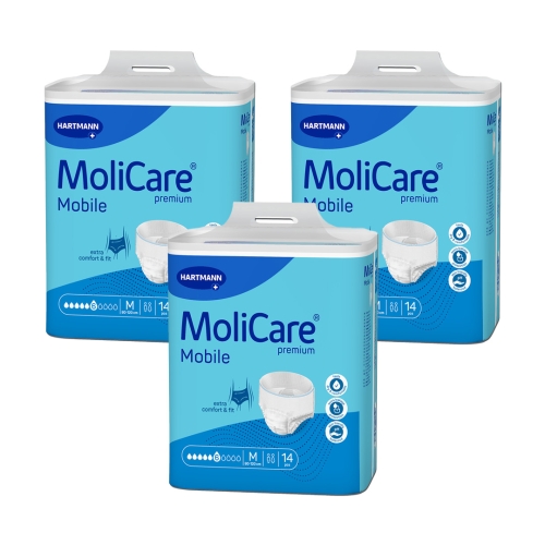 Artikelbild des Artikels “MoliCare® Premium Mobile 6 Tropfen, Größe M, 3x14 Stück “