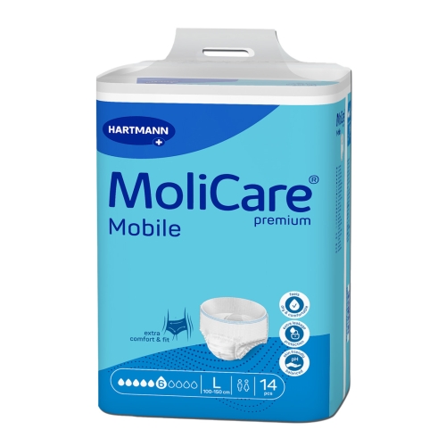 Artikelbild des Artikels “MoliCare® Premium Mobile 6 Tropfen, Größe L, 14 Stück “