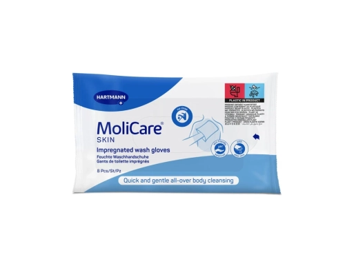 Artikelbild des Artikels “MoliCare® Skin Feuchte Waschhandschuhe “