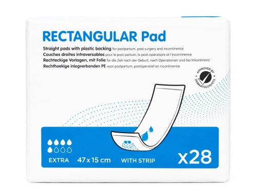 Artikelbild des Artikels “Rectangular Pad Extra, Rechteckvorlagen mit Folie, 112 Stück “