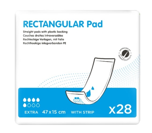 Artikelbild des Artikels “Rectangular Pad Extra, Rechteckvorlagen mit Folie, 112 Stück “