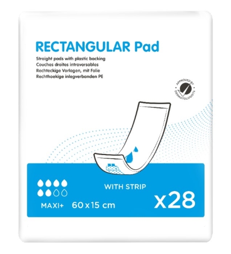 Artikelbild des Artikels “Rectangular Pad Maxi+, Rechteckvorlagen mit Folie, 112 Stück “