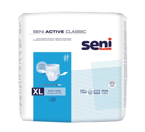 Artikelbild des Artikels “Seni Active Classic X-Large, Inkontinenzslip 30 Stück “