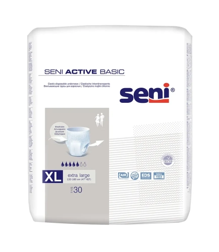 Artikelbild des Artikels “Seni Active Basic Inkontinenzpants XL für Hüftumfang 120-130 cm“