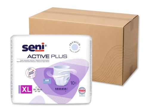 Artikelbild des Artikels “Vorteilspack Seni Active Plus Inkontinenzpants XL für Hüftumfang 120-160 cm“