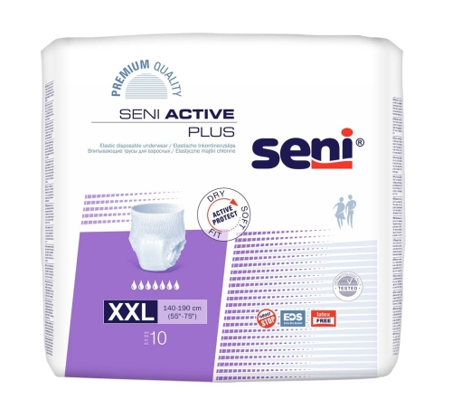 Artikelbild des Artikels “SENI ACTIVE PLUS XX-LARGE (XXL), Inkontinenzslip, 10 Stück “