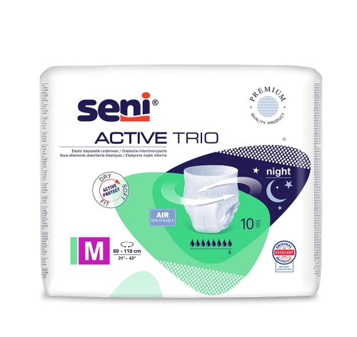 Artikelbild des Artikels “SENI ACTIVE TRIO MEDIUM (M), Inkontinenzslip, 10 Stück “