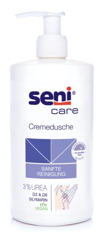 Artikelbild des Artikels “SENI CARE Cremedusche mit 3% Urea, 500 ml “