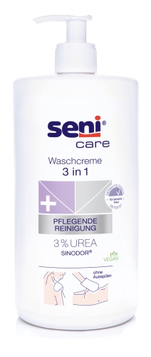 Artikelbild des Artikels “SENI CARE Waschcreme 3 in 1 mit 3% Urea, 1000 ml “