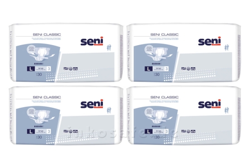 Artikelbild des Artikels “Seni CLASSIC Large (L), Windelhosen Tag, 120 Stück “