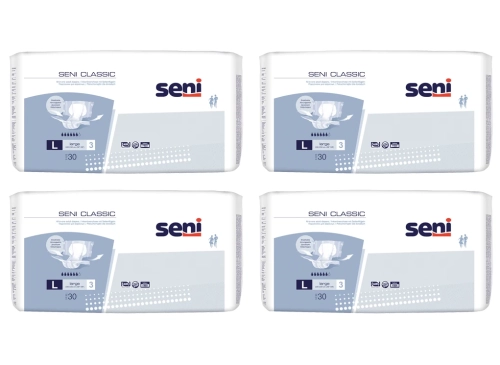 Artikelbild des Artikels “Seni CLASSIC Large (L), Windelhosen Tag, 120 Stück “