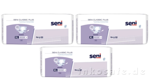 Artikelbild des Artikels “Seni CLASSIC PLUS X-Large, Windelhosen Nacht, 90 Stück “