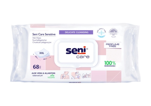 Artikelbild des Artikels “SENI CARE Feuchttücher SENSITIVE, 68 Stück “