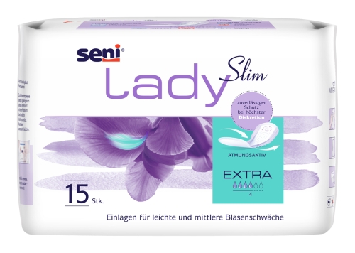 Artikelbild des Artikels “Seni Lady Slim Extra Inkontinenzeinlagen, 15 Stück “