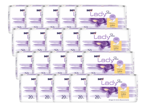 Artikelbild des Artikels “Seni Lady Slim Mini Inkontinenzeinlagen, 400 Stück “