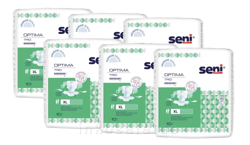 Artikelbild des Artikels “Seni Optima Trio X-Large, Vorlagen mit Hüftbund, 60 Stück “