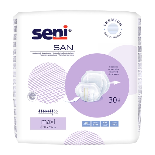 Artikelbild des Artikels “Seni San Maxi, anatomisch geformte Vorlagen, 30 Stück “