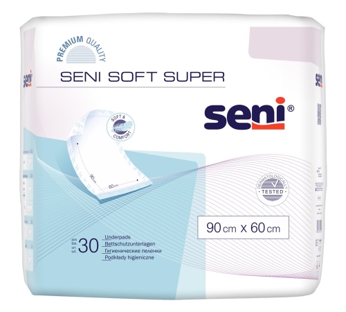 Artikelbild des Artikels “Bettunterlagen Seni Soft Super 60 x 90 cm, 30 Stück “