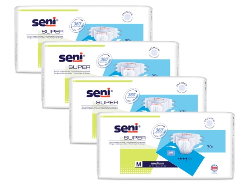 Artikelbild des Artikels “Seni Super M Windelhosen für den Tag, 4x30 Stück “