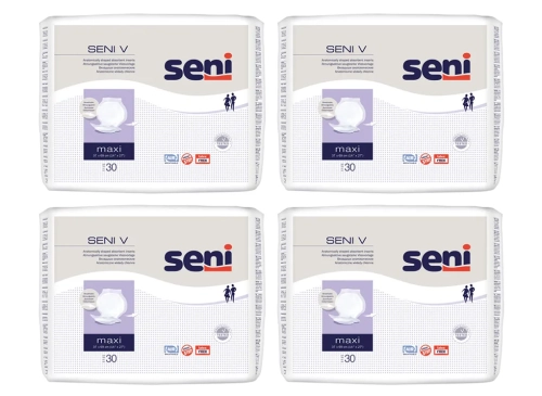 Artikelbild des Artikels “SENI V Vlies Maxi, anatomisch geformte Vorlagen, 4x30 Stück “