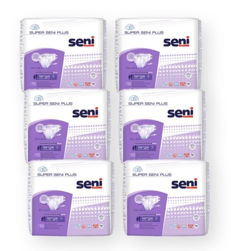Artikelbild des Artikels “Super SENI PLUS Large (L) Windelhosen Nacht, 60 Stück “