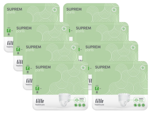 Artikelbild des Artikels “SUPREM PANTS LARGE (L) SUPER, Inkontinenzslips, 112 Stück “
