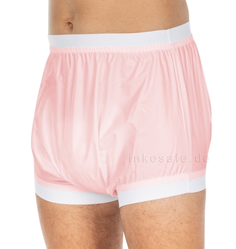 Artikelbild des Artikels “PVC-Hose suprima 1218, Inkontinenzslip, farbige Folien 038 rosa (0,12 mm) | 48 (Hüftumfang 113 bis 116 cm)“