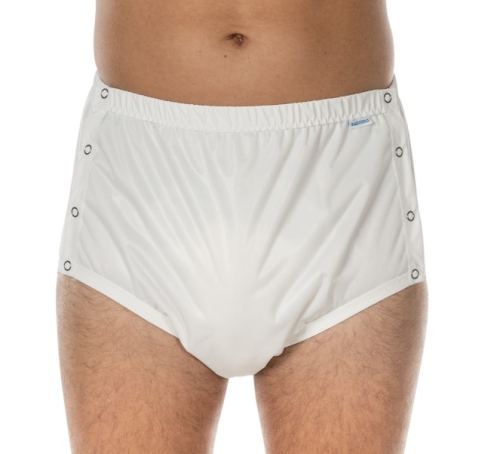 Artikelbild des Artikels “PU-Inkontinenz-Slip suprima 1288, knöpfbar, weiß L (Hüftumfang 105 bis 112 cm)“