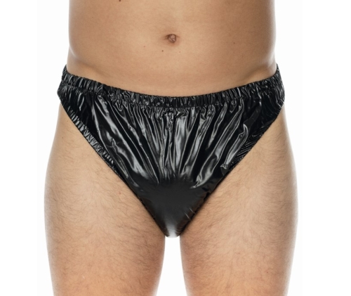 Artikelbild des Artikels “PVC-Tanga-Slip für Damen und Herren, suprima 9600 009 schwarz (0,12 mm) | M“