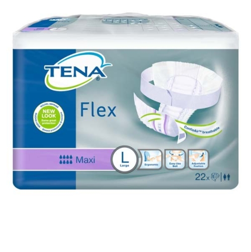 Artikelbild des Artikels “TENA Flex Maxi Large, Vorlagen mit Hüftgurt, 66 Stück “