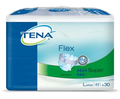 Artikelbild des Artikels “TENA Flex Super Large, Vorlagen mit Hüftgurt, 90 Stück “
