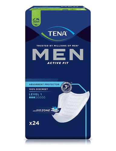 Artikelbild des Artikels “TENA Men Active Fit Level 1, Männer Inkontinenzeinlagen, 24 Stück “