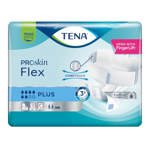 Artikelbild des Artikels “TENA ProSkin Flex Plus Medium, Vorlagen mit Hüftbund, 3x30 Stück “
