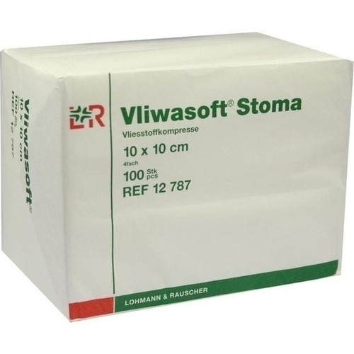 Artikelbild des Artikels “VLIWASOFT Stoma Kompressen unsteril 10x10 cm, 100 Stück “