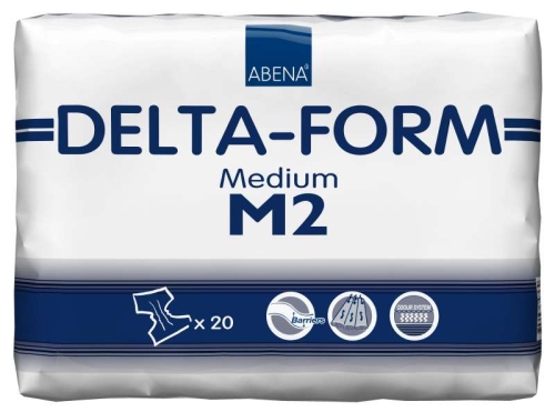 Artikelbild des Artikels “Delta-Form M2, atmungsaktive Windeln, 20 Stück “
