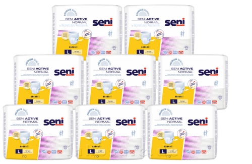 Artikelbild des Artikels “SENI ACTIVE NORMAL LARGE (L), Inkontinenzslip, 80 Stück “