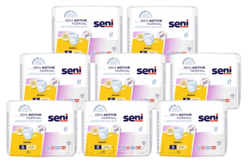 Artikelbild des Artikels “SENI ACTIVE NORMAL SMALL (S), Inkontinenzslip, 80 Stück “
