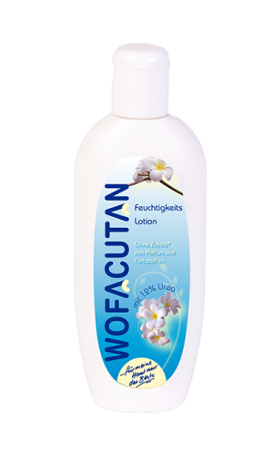 Artikelbild des Artikels “Wofacutan Feuchtigkeitslotion mit 12% Urea, 1 Fl.  a 220 ml “