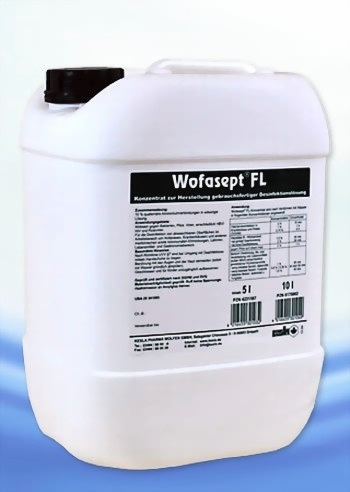 Artikelbild des Artikels “Flächendesinfektion, Wofasept FL Konzentrat, 5 Liter “