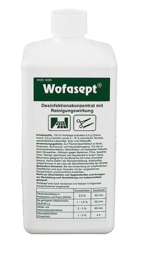 Artikelbild des Artikels “Wofasept Instrumenten- und Flächendesinfektion, 1 Liter “