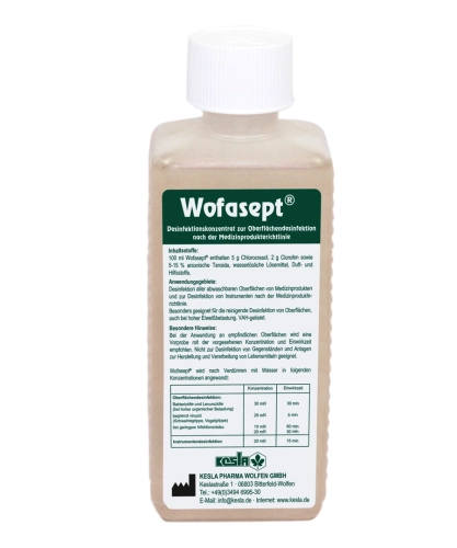 Artikelbild des Artikels “Wofasept Instrumenten- und Flächendesinfektion, 250 ml “
